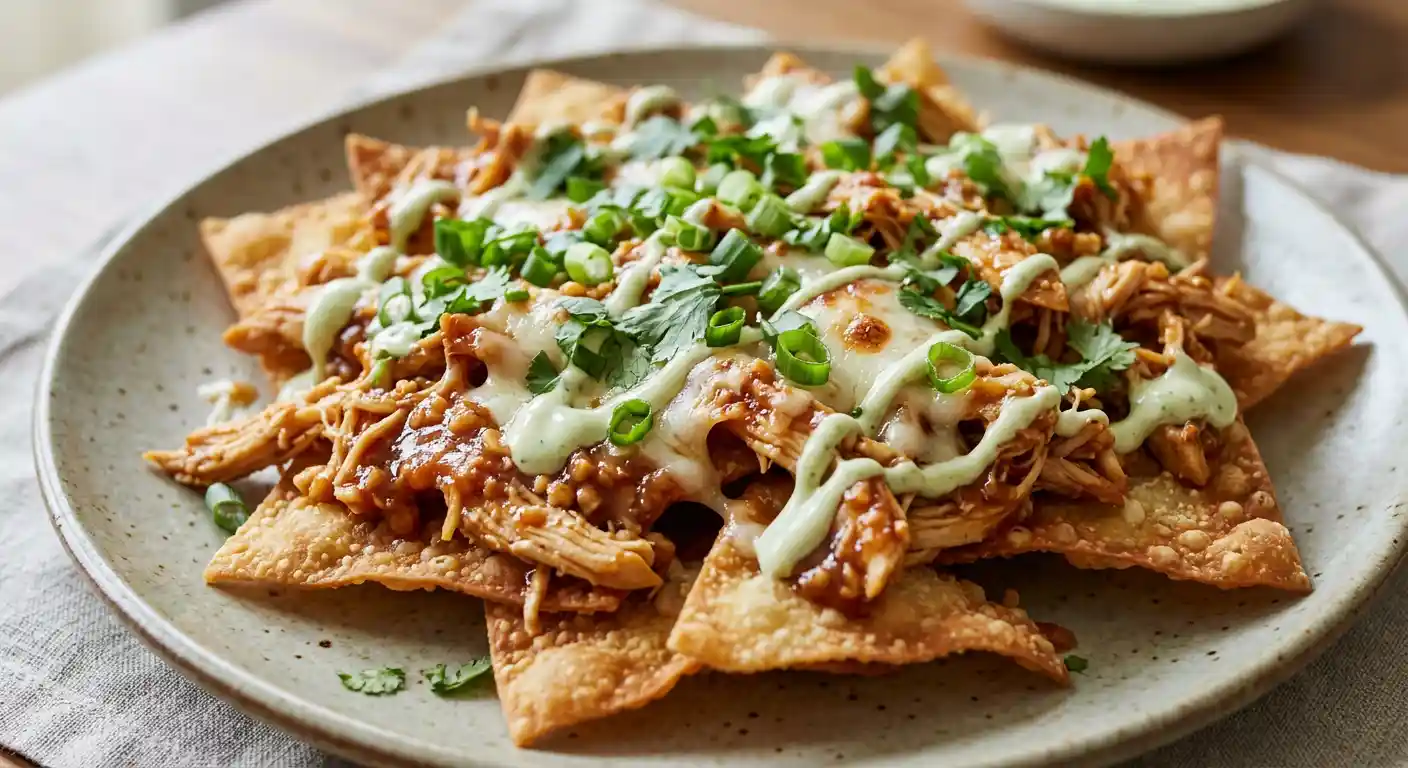 Grand Lux Cafe's Asian Nachos Recipe